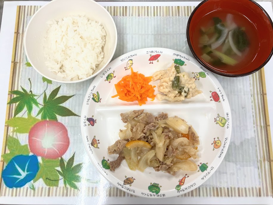 ６月１９日　昼食